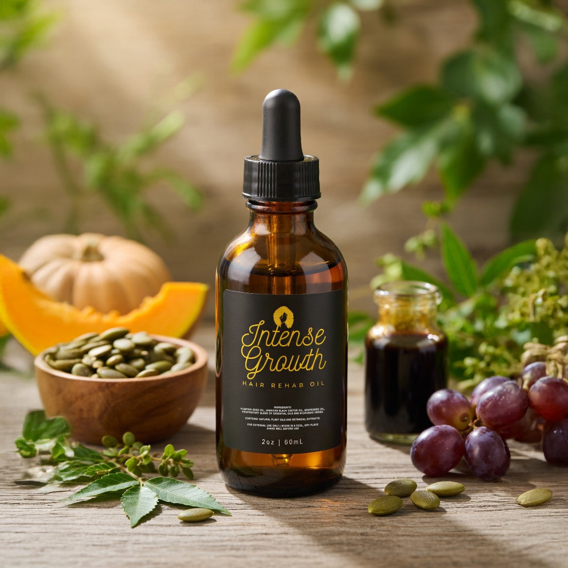 Intense Growth Hair Rehab Oil