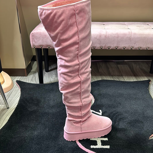 Bianca Platform Boot Pink