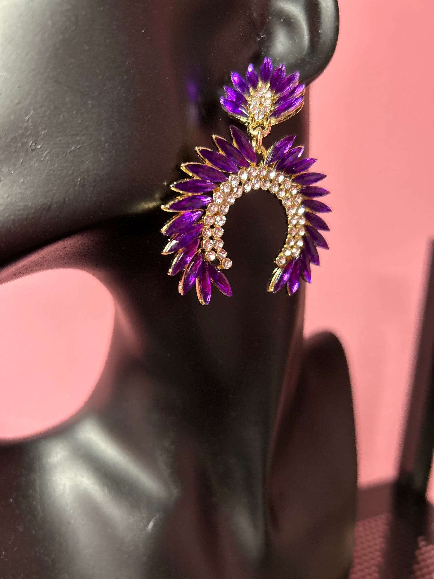 Lax Lux (Purple) Earrings