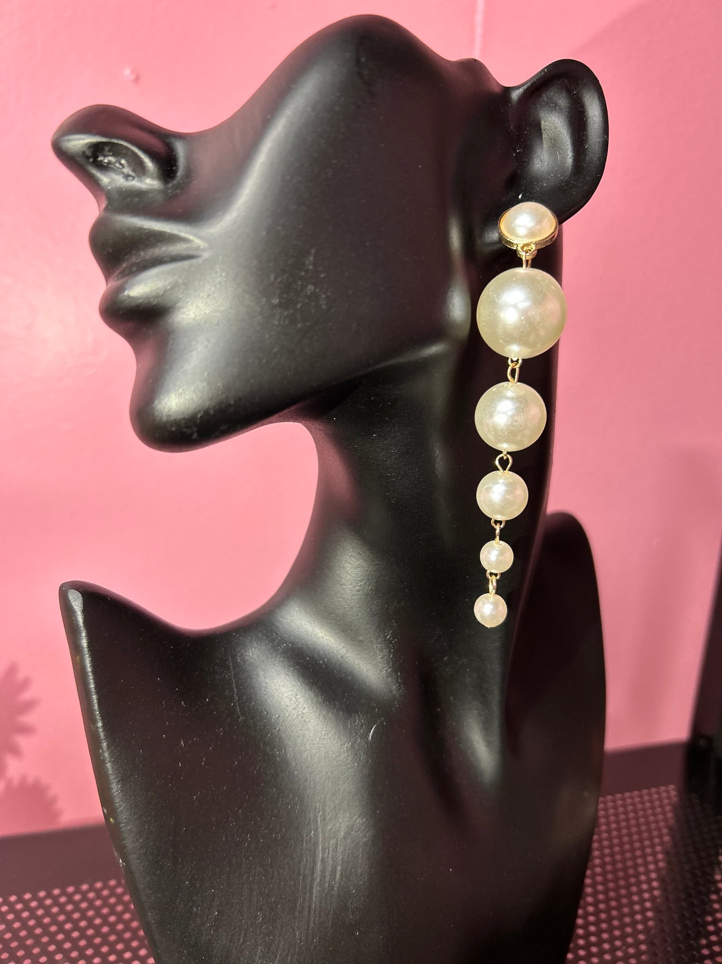 Emma Drop Pearl Earrings