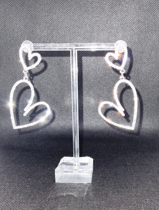 Double Love Earring