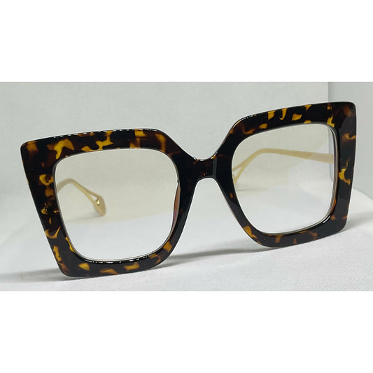 Oversized "It Girl" Fashion Glasses