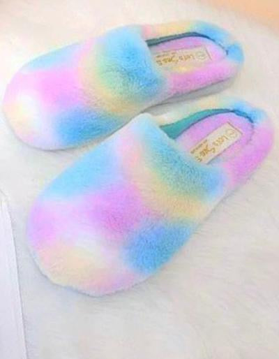 Rainbow Slippers